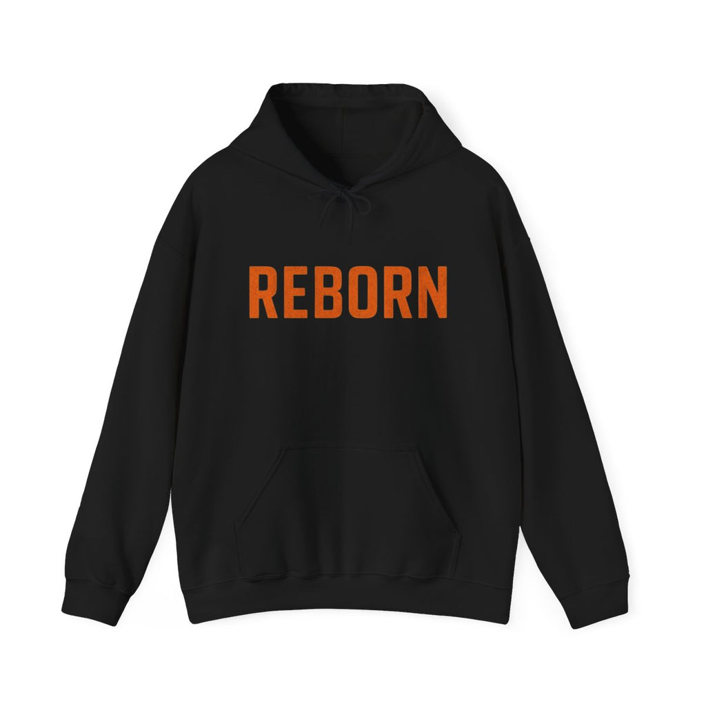 Orange Lettered REBORN Hoodie