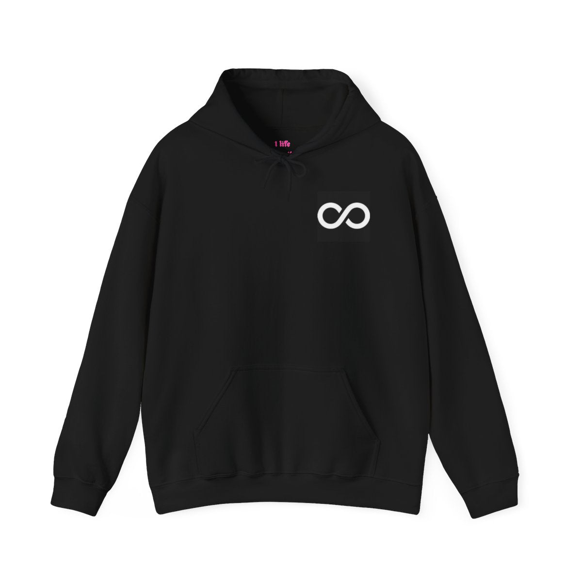 Pink Lettered One Life Infinite Possibilities Hoodie
